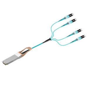 40G QSFP+ to 8x LC AOC, 40G QSFP+ Breakout Active Optical Cable 40G QSFP+ to 8x LC A...