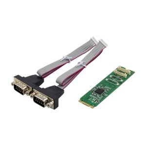 M.2 B+M Key to 2-por...