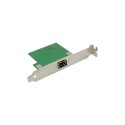 M.2 A+E 1-port Open SFP Gigabit Ethernet Network Adapter with Intel WGI210AS Chip