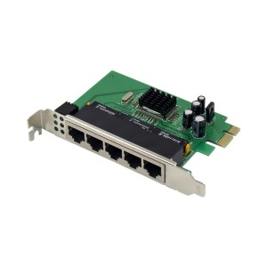 PCIe x1 5-port RJ45 ...