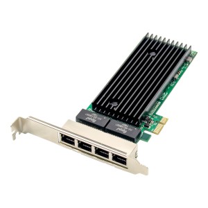 PCIe x1 4-port RJ45 ...