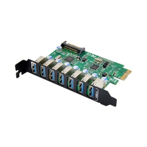 PCIe x1 7-port USB 3...