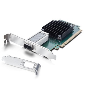 PCIe x16 Single QSFP...