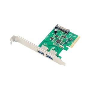 PCIe x4 2-port USB 3.1 Type-A USB Host Card PCIe x4 2-port USB 3...