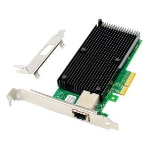 PCIe x8 1-port RJ45 ...