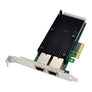 PCIe x8 2-port RJ45 ...