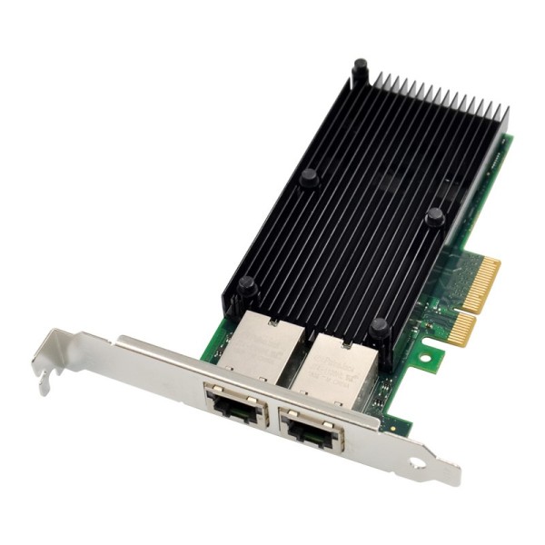 PCIe x8 2-port RJ45 Intel X550 Chipset 10GBASE-T Ethernet Network Card