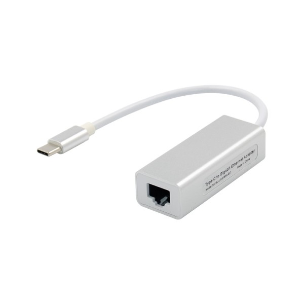 USB 3.0 Type-C to RJ45 Gigabit Ethernet Network Adapter with Realtek RTL8153 Chipset