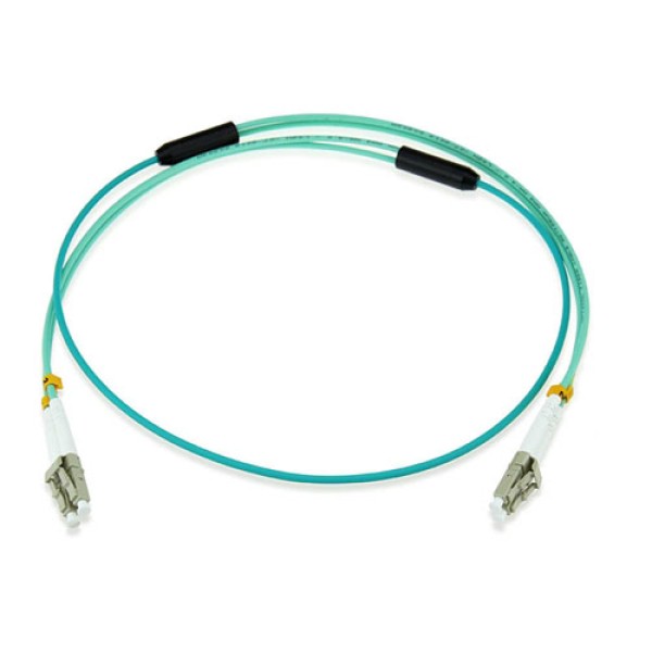 Armored Duplex OM3 50/125 Multimode Fiber Optic Patch Cable