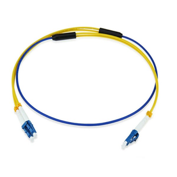 Armored Duplex OS1 9/125 Singlemode Fiber Optic Patch Cable