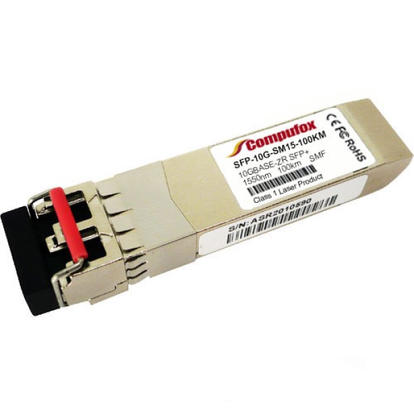 SFP-10G-SM15-100KM - 10GBASE-ZR SFP+ Transceiver (SMF, 1550nm, 100km, LC, DOM)