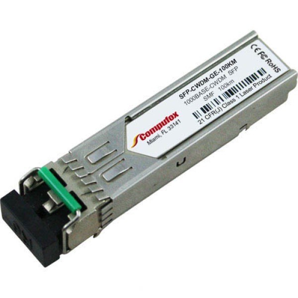 SFP-CWDM-GE-100KM - 1000Base-CWDM SFP Transceiver (SMF, 100km, LC, DOM)