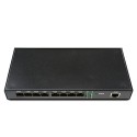 8-port GE SFP & 1-port 10/100/1000Base-T RJ45, Gigabit Ethernet Switch / SFP Media Converter